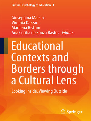 cover image of Educational Contexts and Borders through a Cultural Lens